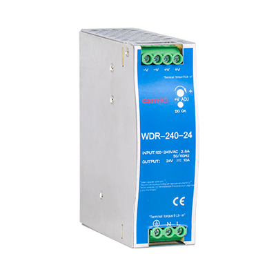 WDR導(dǎo)軌式單組輸出電源